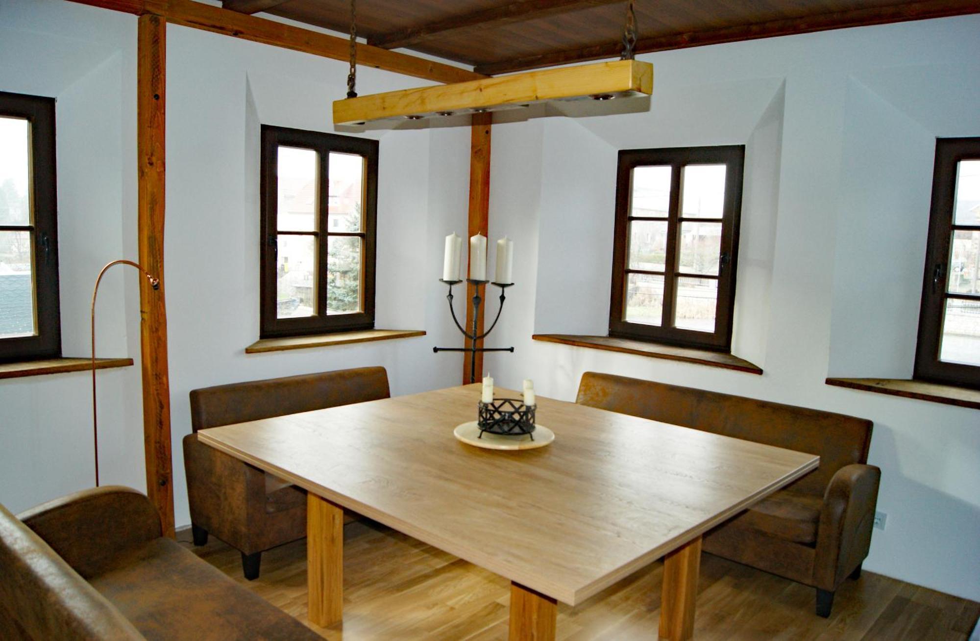 Ferienwohnung Laternenstube Mit Familienbett - Rittergut Leppersdorf エクステリア 写真