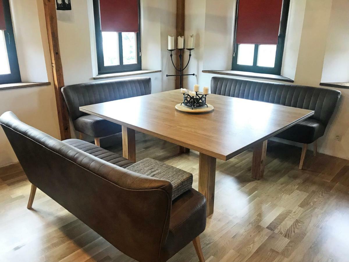 Ferienwohnung Laternenstube Mit Familienbett - Rittergut Leppersdorf エクステリア 写真